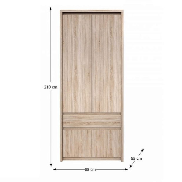 Ormar za garderobu Rihana Tip 2 