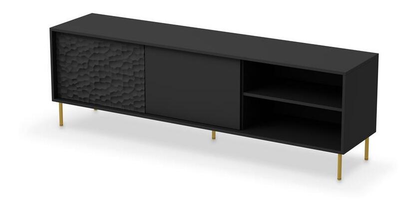 TV stolić Balle (crna + zlatna)