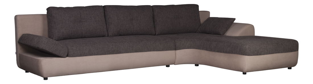 Rohová sedačka BRW JAZZ LUX 3DL.REC hnedá (P)