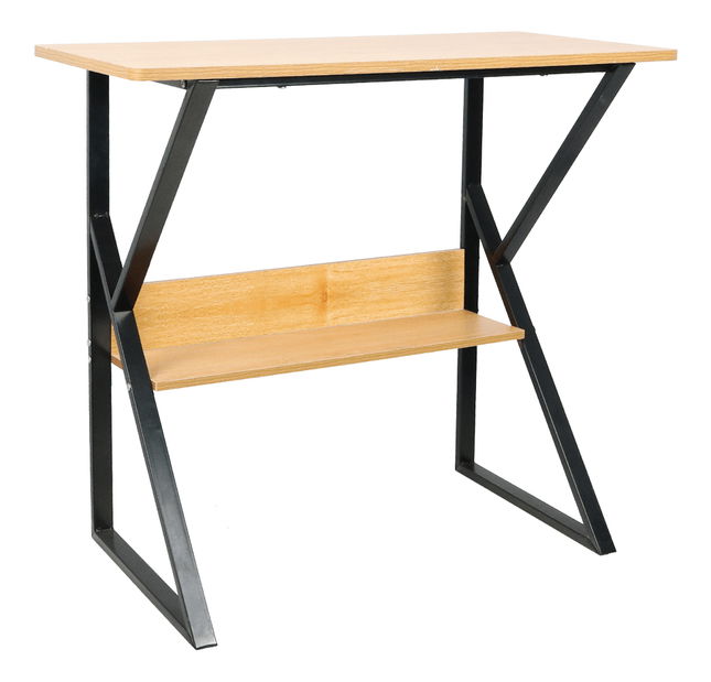 Písací stolík Torcor 80 (buk + čierna)