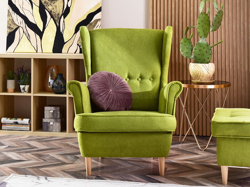 Relaxačné kreslo Margis (buk)