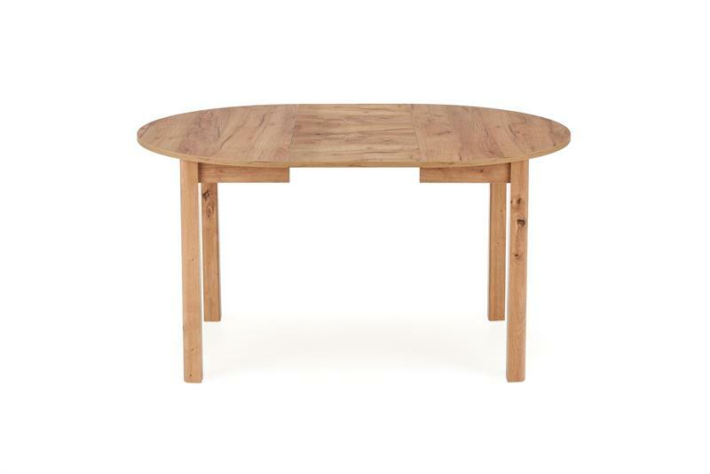 Masă de sufragerie extensibilă 102-142 cm Ralllon (stejar craft) (pentru 4 6 persoane)