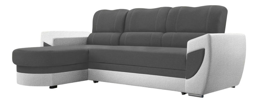 Sarokkanapé Trento (szürke + világosszürke) (B)