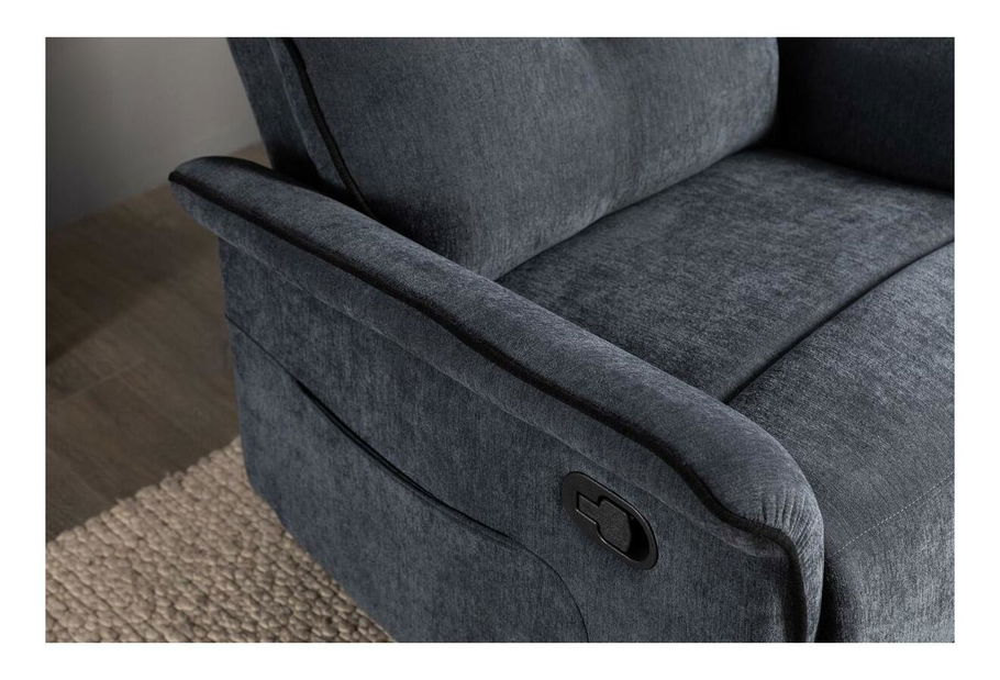 Polohovacie kreslo Trato (sivá)