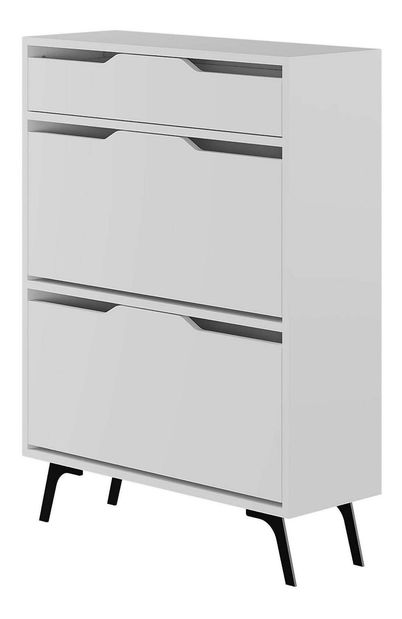 Cipőtároló (cipősszekrény) Asthat (fehér)