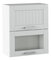 Felső konyhaszekrény Janne Typ 8 (világosszürke + fehér)