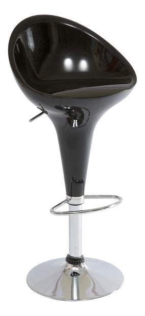 Barová stolička C-302 Krokus čierna
