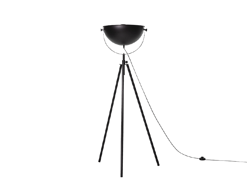 Stojanové svietidlo Theos (čierna)