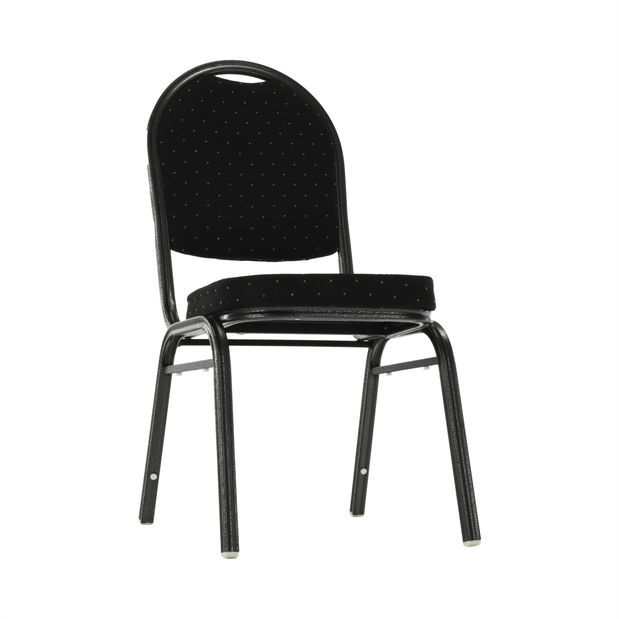 Jedálenská stolička Jarvis (čierna)