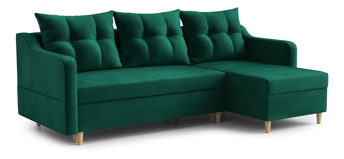 Colțar Lou (D) (verde închis)