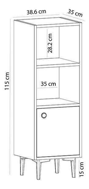 Raft Pububo (alb) 