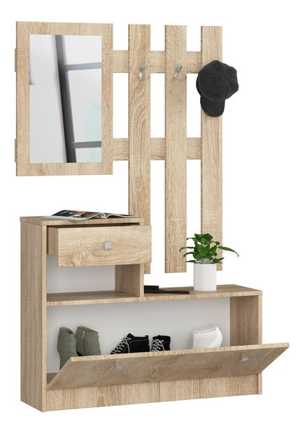 Mobilier hol Zariel (stejar sonoma)