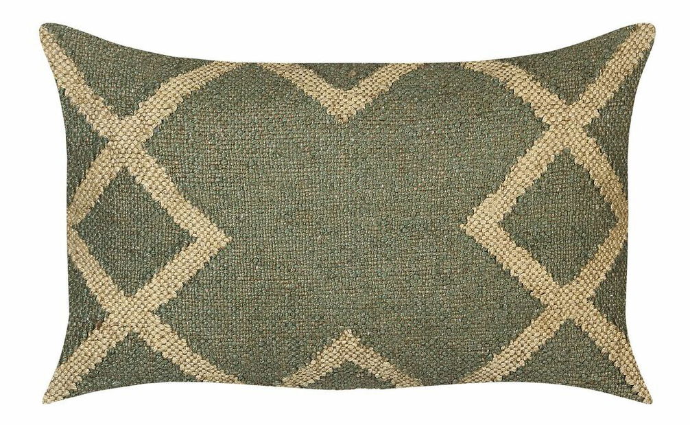 Sada 2 ozdobných vankúšov 30 x 50 cm Gopa (zelená) *výpredaj