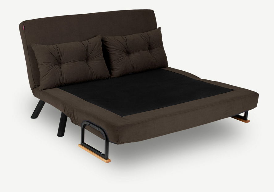 Kanapé futon Sandy (barna)