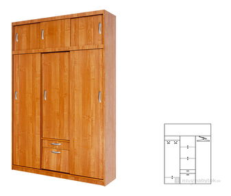 Gardróbszekrény Aleksander 2