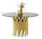 Jedálenský stôl Bufones (zlatá)