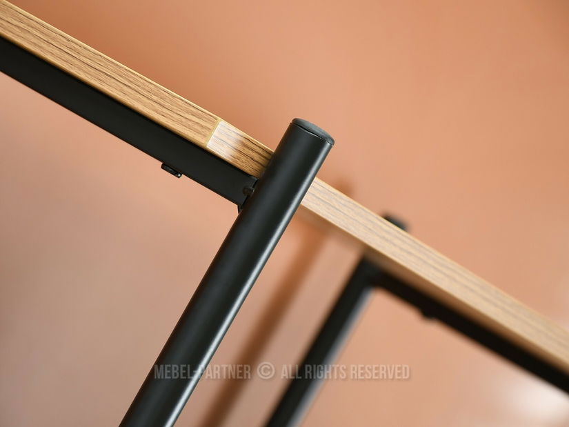 Raft Almasa A3 (stejar + negru)