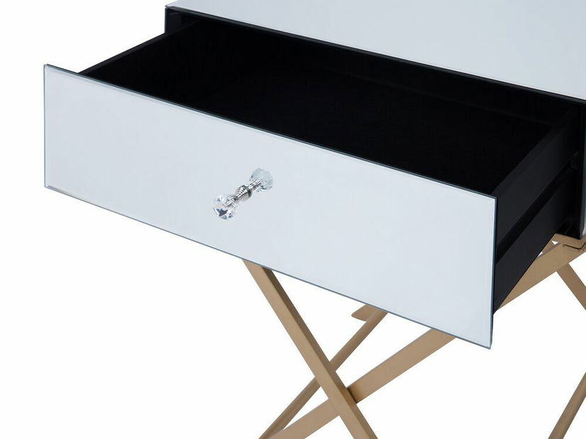 Stolík Virar (strieborná)