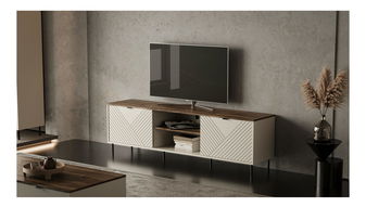 Masă TV Eliminados (cașmir + stejar castello) 