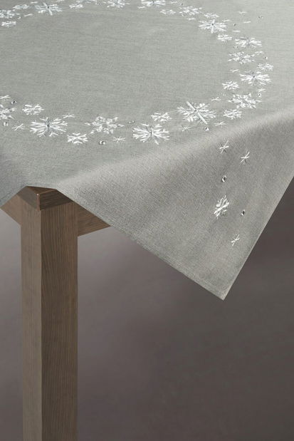 Obrus 85X85 cm Rene2 (strieborná) (1 ks)