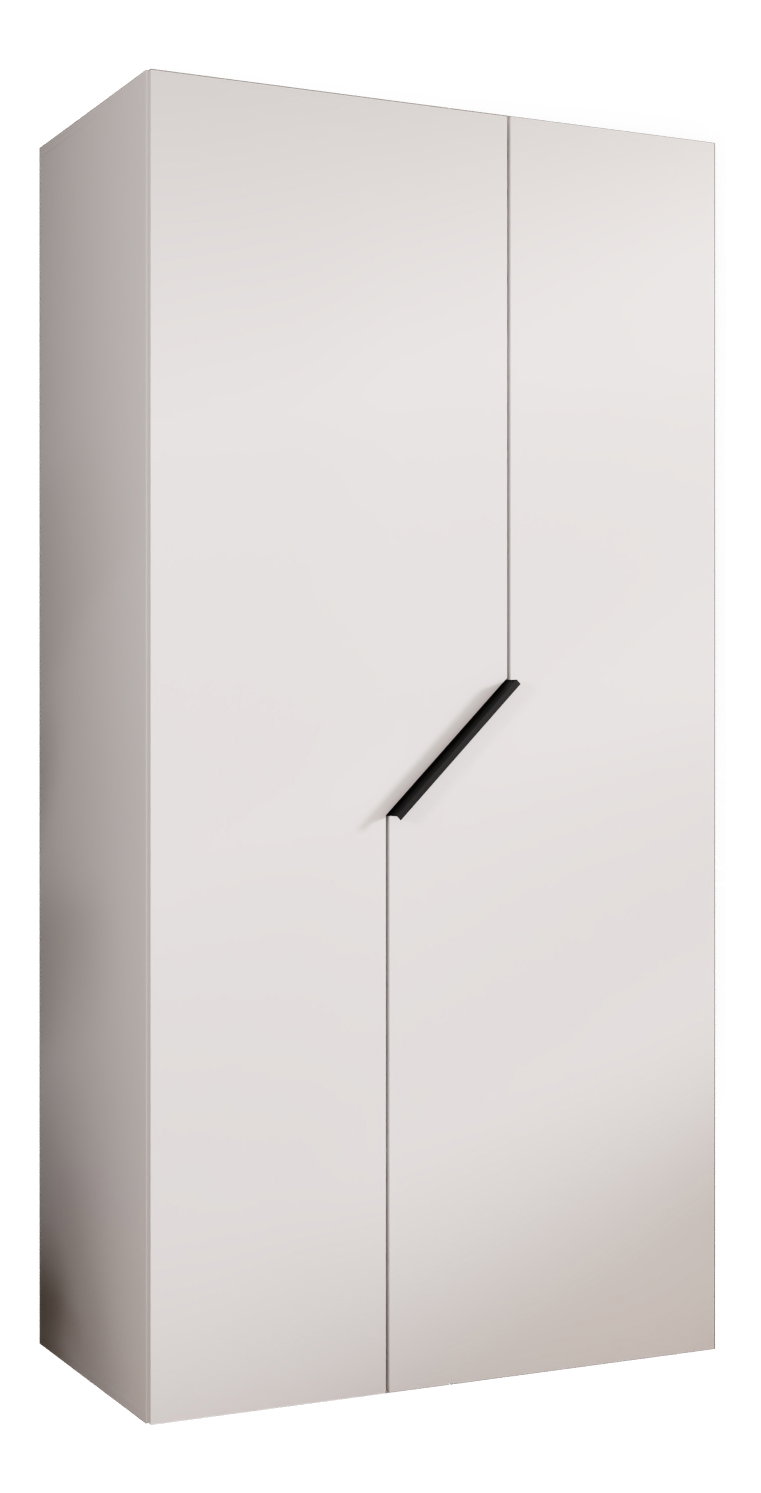 Dulap de haine Alaris 1 100 (alb + negru)