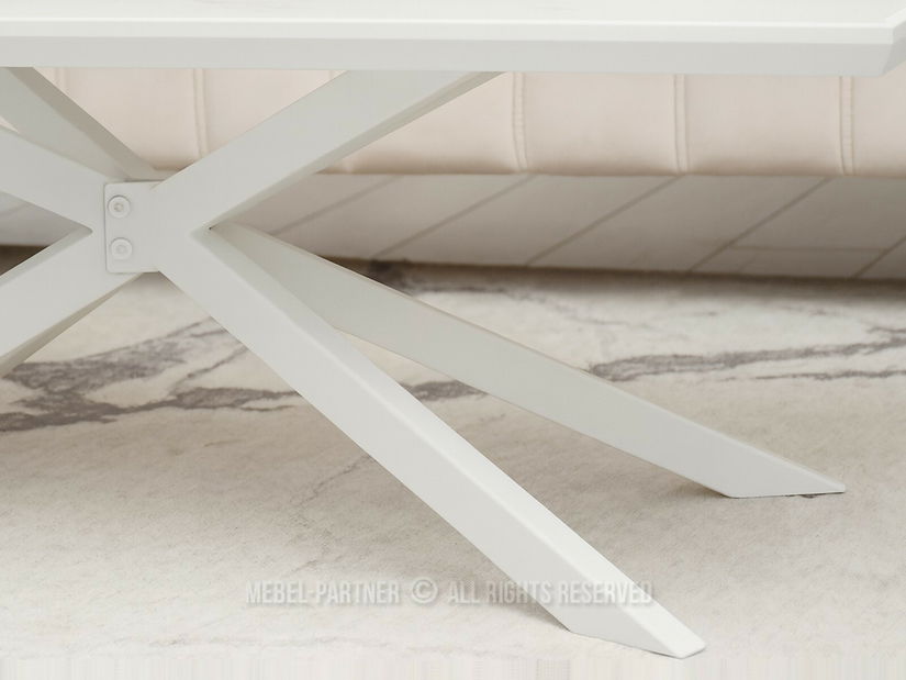 Stolić za kavu Fantoches (mramor + bijela)