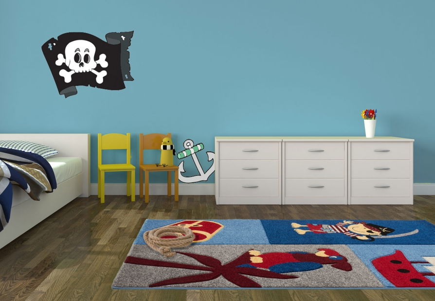 Detský koberec Amigo 313 Blue (150 x 100 cm)