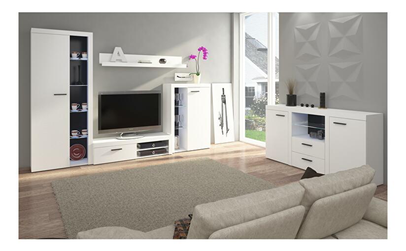 Mobilier living Rudby 1 (alb)