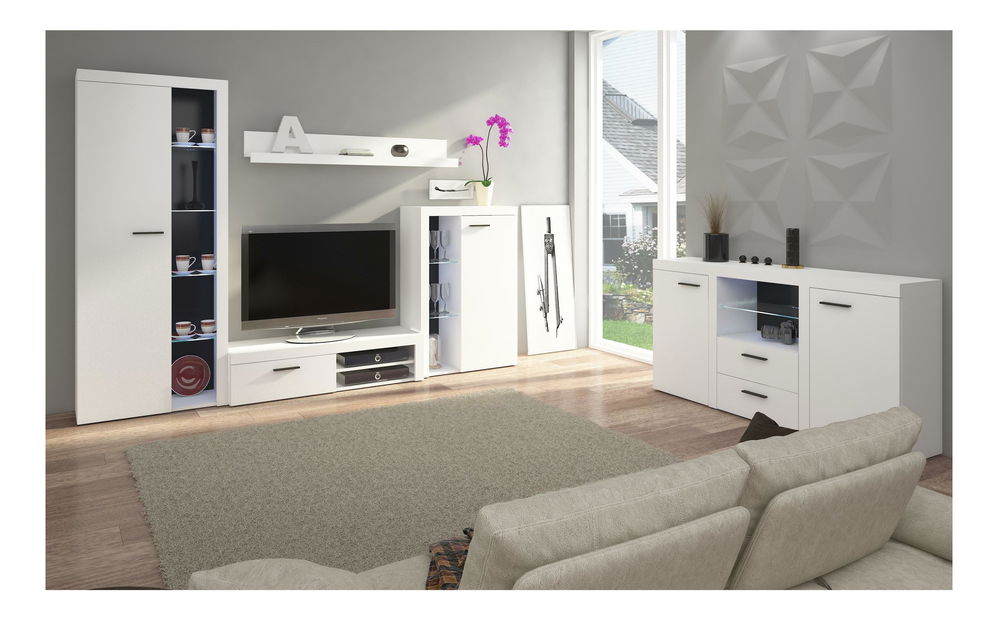 Obývacia izba Rudby 1 (biela)