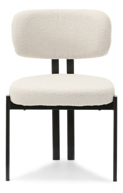 Jedálenská stolička Kuroyedov (krémová + čierna)