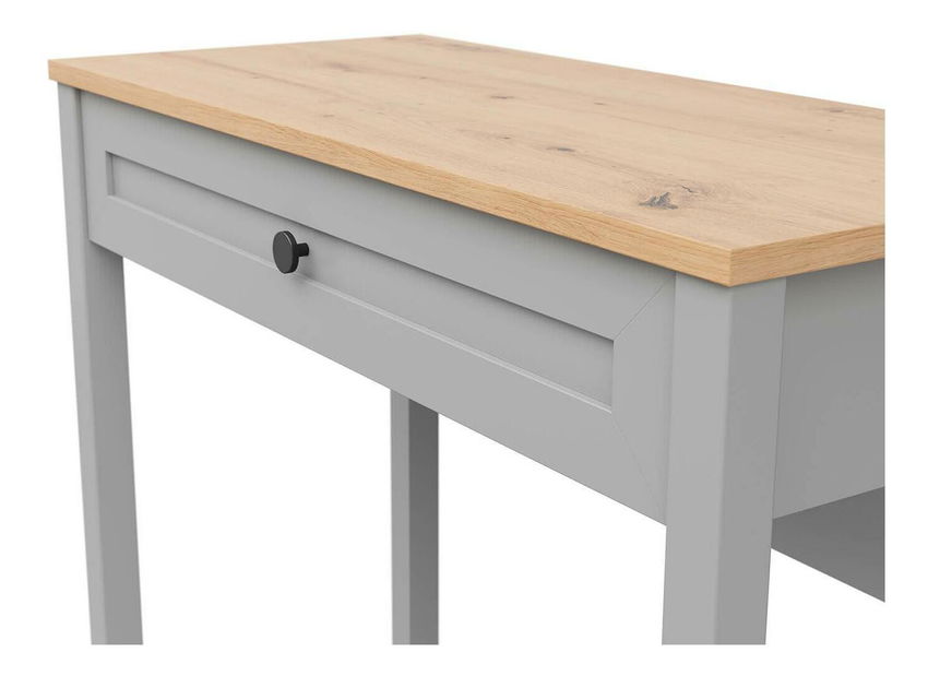 Masă de toaletă Salga 13 (gri arctic + stejar artisan) 