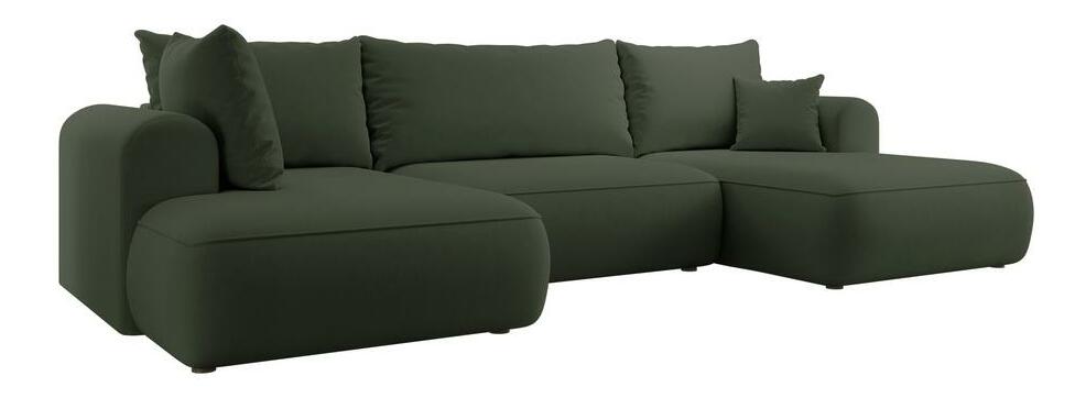 Colțar în formă de U Olivo U (S) (verde + negru)