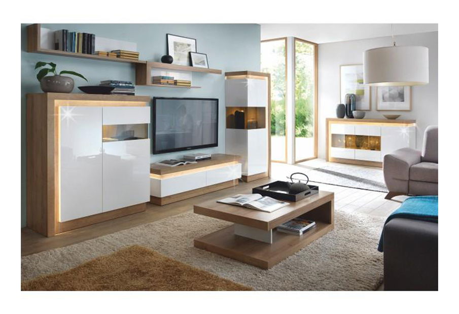 Vitrină Leonan 02 (cu iluminat)