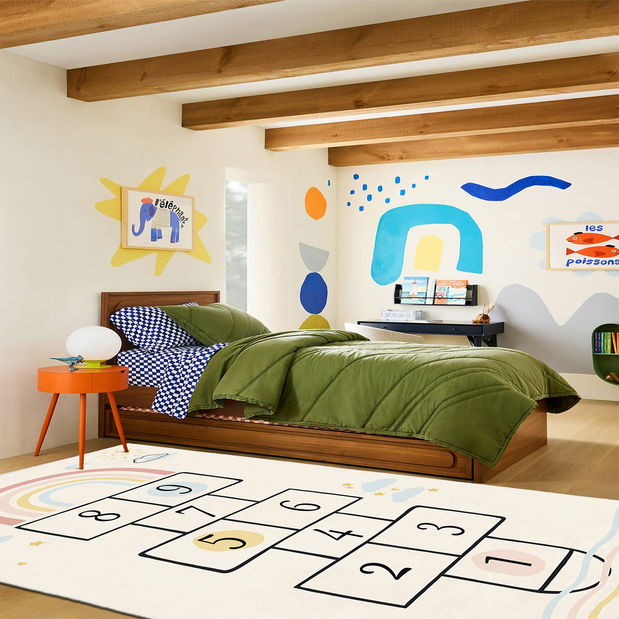 Covor 140 x 220 cm Woola 96 (crem)