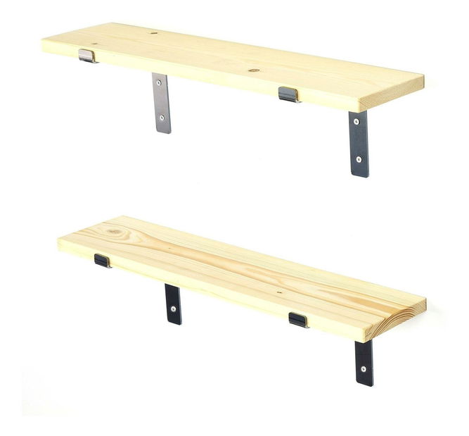 Set 2buc. polițe Dupone 6 (nuc + negru) 