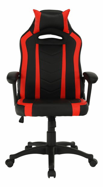Kancelárske kreslo Agi (čierna + červená)