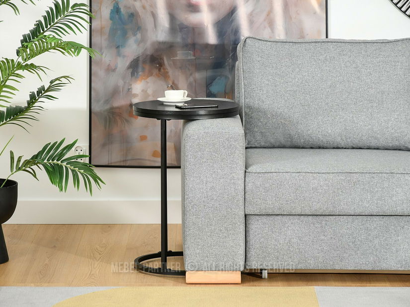 Konferenčný stolík Corden (čierne drevo + čierna)