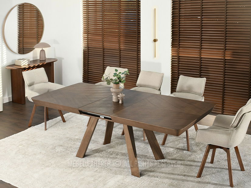 Masă sufragerie Obviamente (nuc)