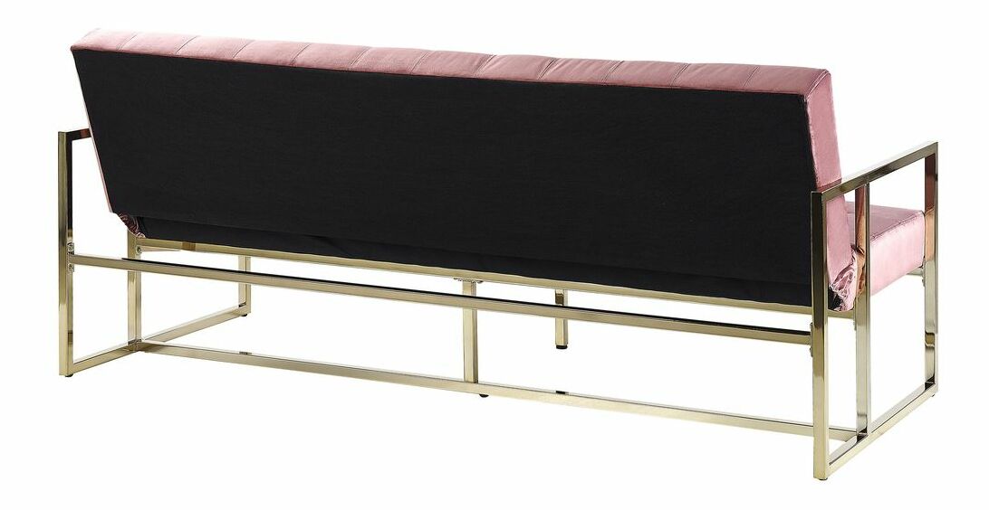 Pohovka trojsedačka MARELAS (ružová)