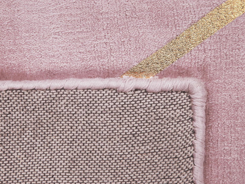 Szőnyeg 160x230 cm ATEKO (szövet) (rózsaszín)