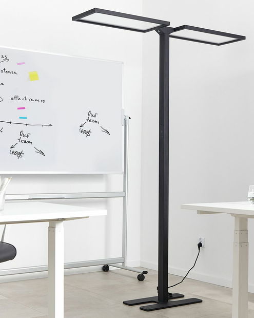 Stojanová lampa Shirlynn (čierna) 