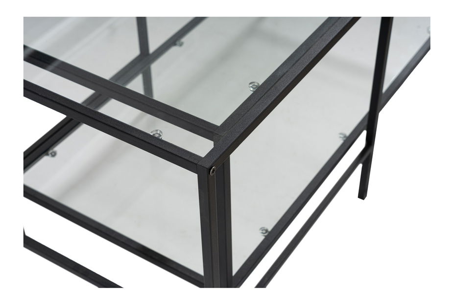 Set 2 ks. konferenčných stolíkov Sevaga (čierna)