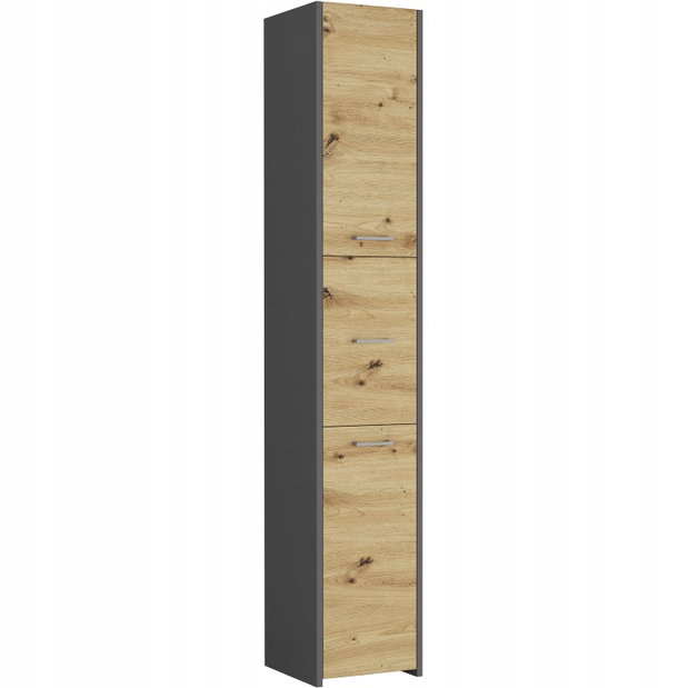 Kupaonski ormarić Lenaxa (antracit + artisan)