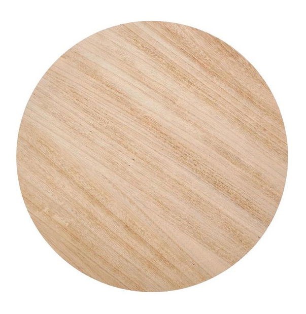 Masă de cafea Tran (Lemn natural + Negru)