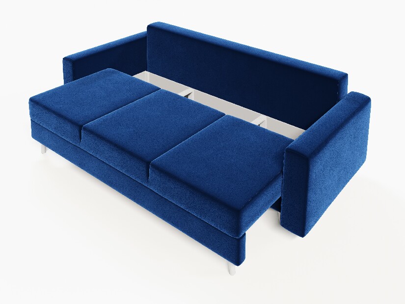 Kauč na razvlačenje Kineton (plava)