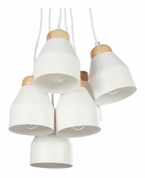 Závesná lampa Colim (biela)