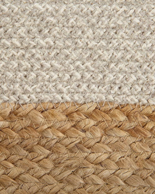 Set 2 ks. textilných košov NATHALIA (textil) (béžová)