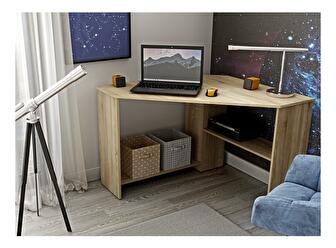 Rohový PC stolík  Rhyno (dub sonoma)