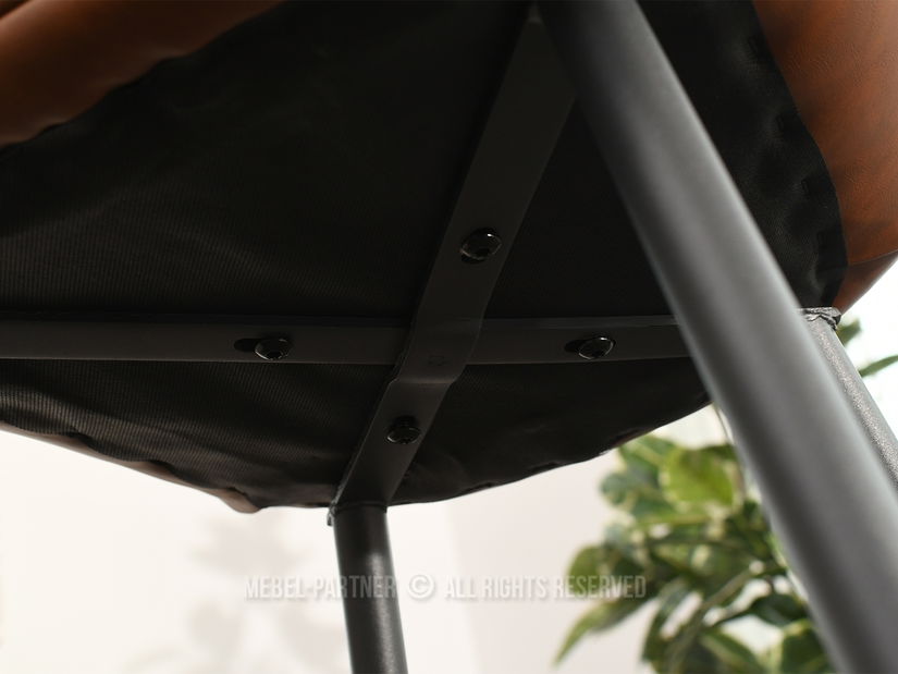 Scaun Miguel (maro + negru)