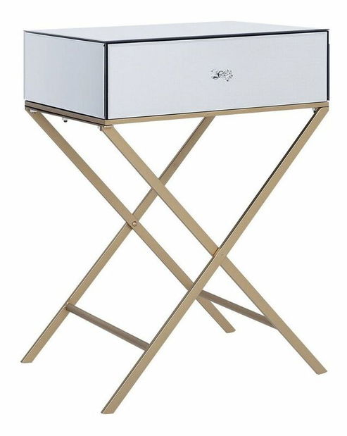 Stolík Virar (strieborná)